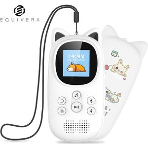 Equivera MP3 Speler Bluetooth - MP3 Speler - MP3 Speler met Bluetooth - MP3 Speler Bluetooth met FM Radio