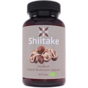 Shiitake Capsules - Biologisch gecertificeerd - Nutrikraft