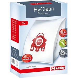 Miele HyClean 3D Efficiency FJM - Stofzuigerzakken - 4 Stuks