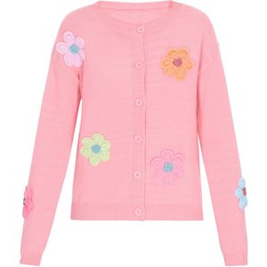 myMo - Back To School - Vest - Gebreid - Ronde Hals - Lange Mouwen