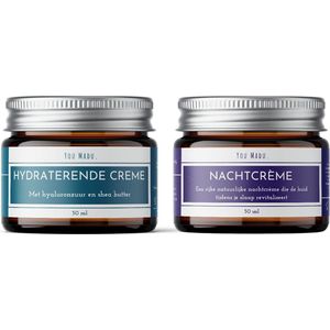 You Madu Intense Day & Night Duo Set - Hydraterende Dagcreme - Anti Rimpel - Skincare voor Mannen en Vrouwen