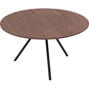 Goossens Bo Salontafel - Hout - 60 x 36 x 60 cm - Rond