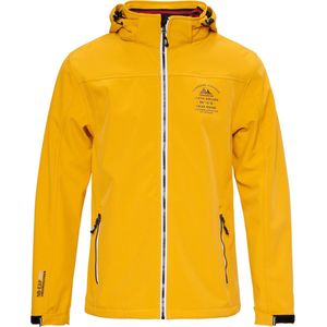 Nordberg Trond - Softshell Outdoor Zomerjas Heren - Geel - Maat XXL