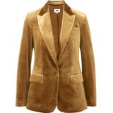 WE Fashion - Velvet Blazer - Dames - Regular Fit