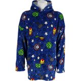 Marvel Avengers Snuggle - Hoodie - Fleecedeken - Poncho - Volwassen (One Size) - Flanel - Polyester