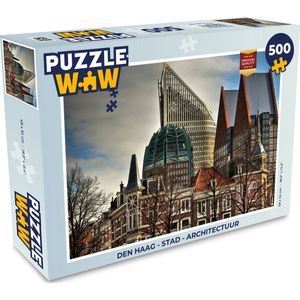 Puzzel Den Haag - Stad - Architectuur - Legpuzzel - Puzzel 500 stukjes