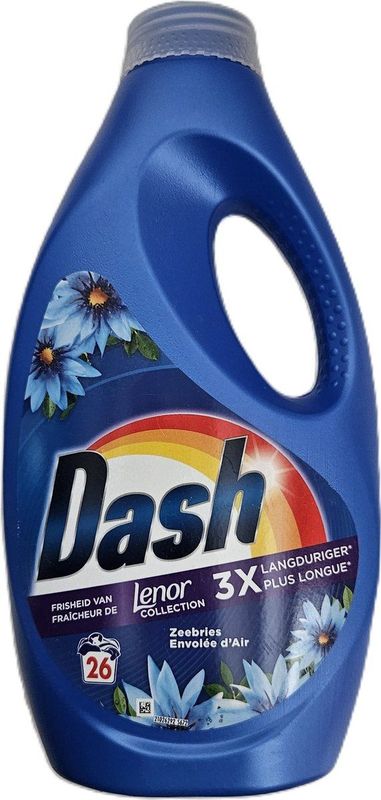 Dash - Lenor - Wasmiddel - 5 Flessen - 1,17 Liter per Fles