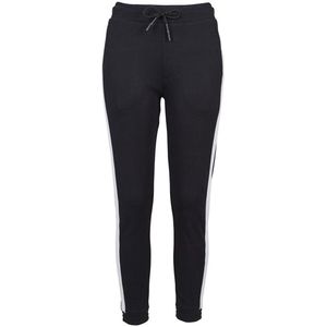 Build your Brand Ladies´ Interlock Jogpants BY103 - Black/White - XS