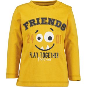 Blue Seven - Jongens Shirt - Okergeel - Maat 86