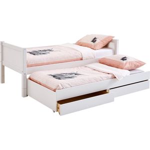 Flexworld Bed Jip met slaaplade - 90 x 200 cm - wit