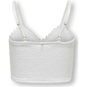 ONLY meisjes kids T-shirt HONEY White Regular Fit