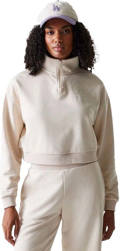 New Era - MLB Tonal Beige Sweater - Sweatvest - Beige