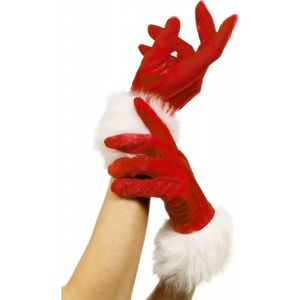 Dressing Up & Costumes | Costumes - Christmas - Santa Gloves