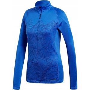 adidas Performance W Icesky Top Sweatshirt Vrouwen blauw 42