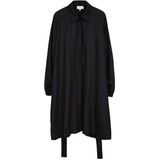 Makia - Iiris - A-lijn Jurk - Midi-lengte - Losvallende Overhemdjurk - Marble-patroon