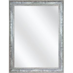 Spiegel met Lijst - Oud Zilver - 31 x 31 cm - Sierlijk