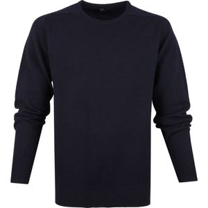 William Lockie Lamswol Navy - Maat 3XL - Heren - Pullovers