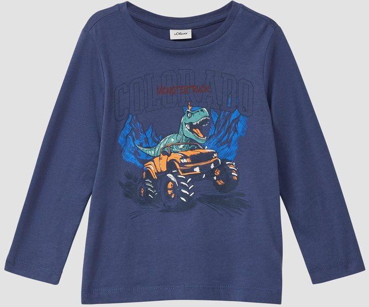 T-shirt - Lange Mouwen - Dinosaurusprint