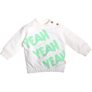 BESS - Sweater Yeah Yeah Yeah - Off White - maat 62