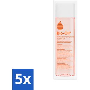5 x Bio-Oil Huidverzorgingsolie 125 ml - Gevoelige Huid - Bio-Oil - PurCellin Oil - Hypoallergeen - Niet-comedogeen