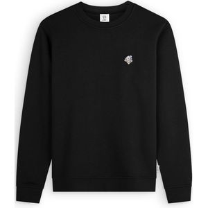 A-dam Einstein - Sweatshirts - Duurzaam - Katoen - Trui - Heren - Zwart - M