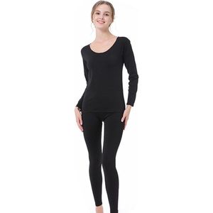 E-Ambar - Thermisch Ondergoed voor Dames | Lange Onderbroek | Warme Basislaag | Comfortabele Pasvorm
