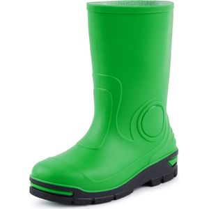 Ladeheid LA-RB-465-BW Kinder Regenlaarzen - Rubber - Licht - PCV - Groen - 25/26