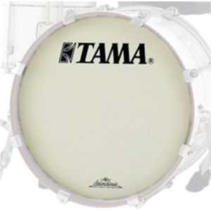 Tama basDrum Frontvel CT22BMOT, 22"", wit, Starclassic Logo - Bass drumvel