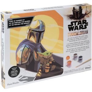 Paint Works - Schilderen op nummer - Star Wars The Mandalorian