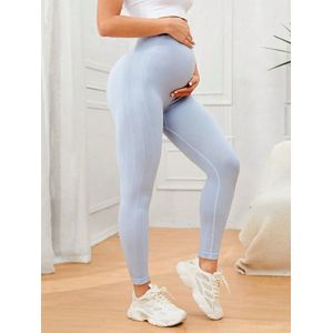 Zwangerschapslegging Dames Maat M – Comfortabele Yoga- en Workout Legging met Buikondersteuning, Zwangerschapskleding, Sportlegging & Activewear