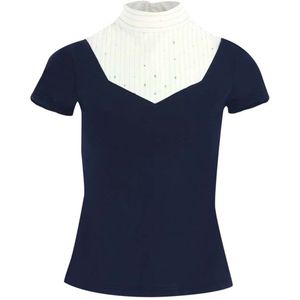 Equitheme Lerma Korte Mouw Poloshirt Voor Dames Zwart 2XS Vrouw