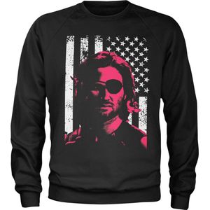Escape From New York Sweater/trui -S- Plissken Stars And Stripes Zwart