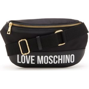 Love Moschino Dames Heuptas Kunstleer - Zwart