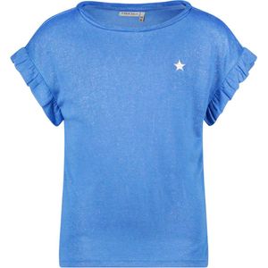 Like Flo F402-5430 Meisjes T-shirt - Blue - Maat 128