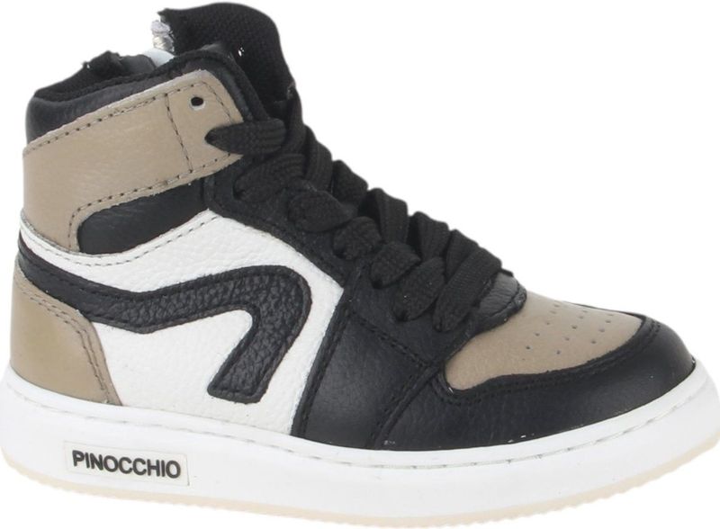 Pinocchio - P1765-F - Veterboots - Beige - Leer