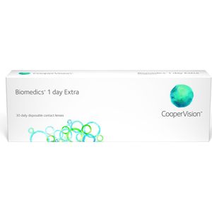 -0.75 - Biomedics® 1 day Extra - 30 pack - Daglenzen - BC 8.60 - Contactlenzen