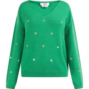 myMo - Nolie - Gebreide Trui - Goudkleurige Hartjes