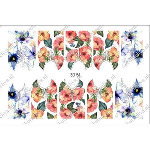 Korneliya 3D Waterdecal - 3D 054