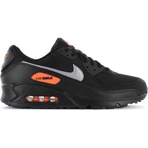 Nike Air Max 90 Zwart / Oranje - Heren Sneaker - DJ6881-001