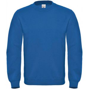 Sweatshirt Unisex L B&C Ronde hals Lange mouw Royal Blue 80% Katoen, 20% Polyester
