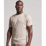Superdry - Train Premium - T-shirt - Beige - Korte Mouwen