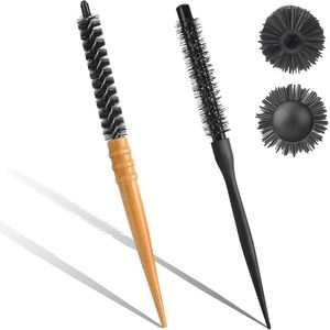 Ronde Haarborstel Set voor Dun Haar - Professionele Styling, Föhnen & Krullen