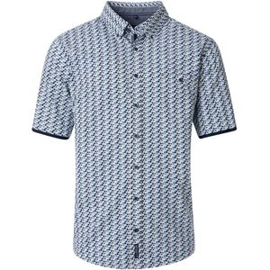 Casa Moda wit blauw overhemd maat L