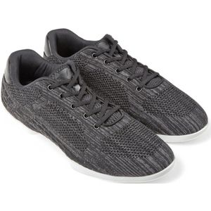 Danssneakers voor Latin en Salsa - Diamant TUNE - Twee Draaipunten - Gesplitste zool - Unisex - Zachte voetbed - Ademend mesh - Lichtgewicht - Bewegingsvrijheid - dansen Binnen en Buiten - Diamant - Grijs - 42 1/2