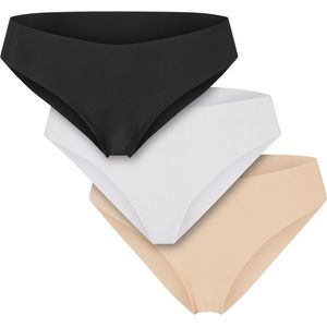 Urban Classics - Lasercut Brazilian 3-Pack - Multicolours - Slips