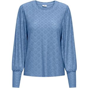 JDY - JDYCATHINKA - Blouseshirt - Lichtblauw - Lange Mouwen