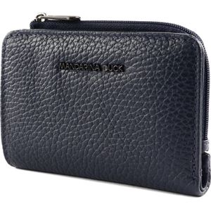 MANDARINA DUCK Leren Portemonnee Mellow Wallet Dress Blue Donkerblauw