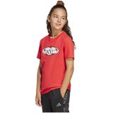 Adidas - House Of Tiro Colorblock Graphic - T-shirt - Oranje - Korte Mouwen