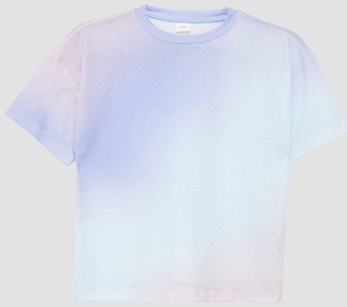 T-shirt - Boxy - Katoenmix