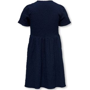 Only jurk meisjes - donkerblauw - KOGdani - maat 128